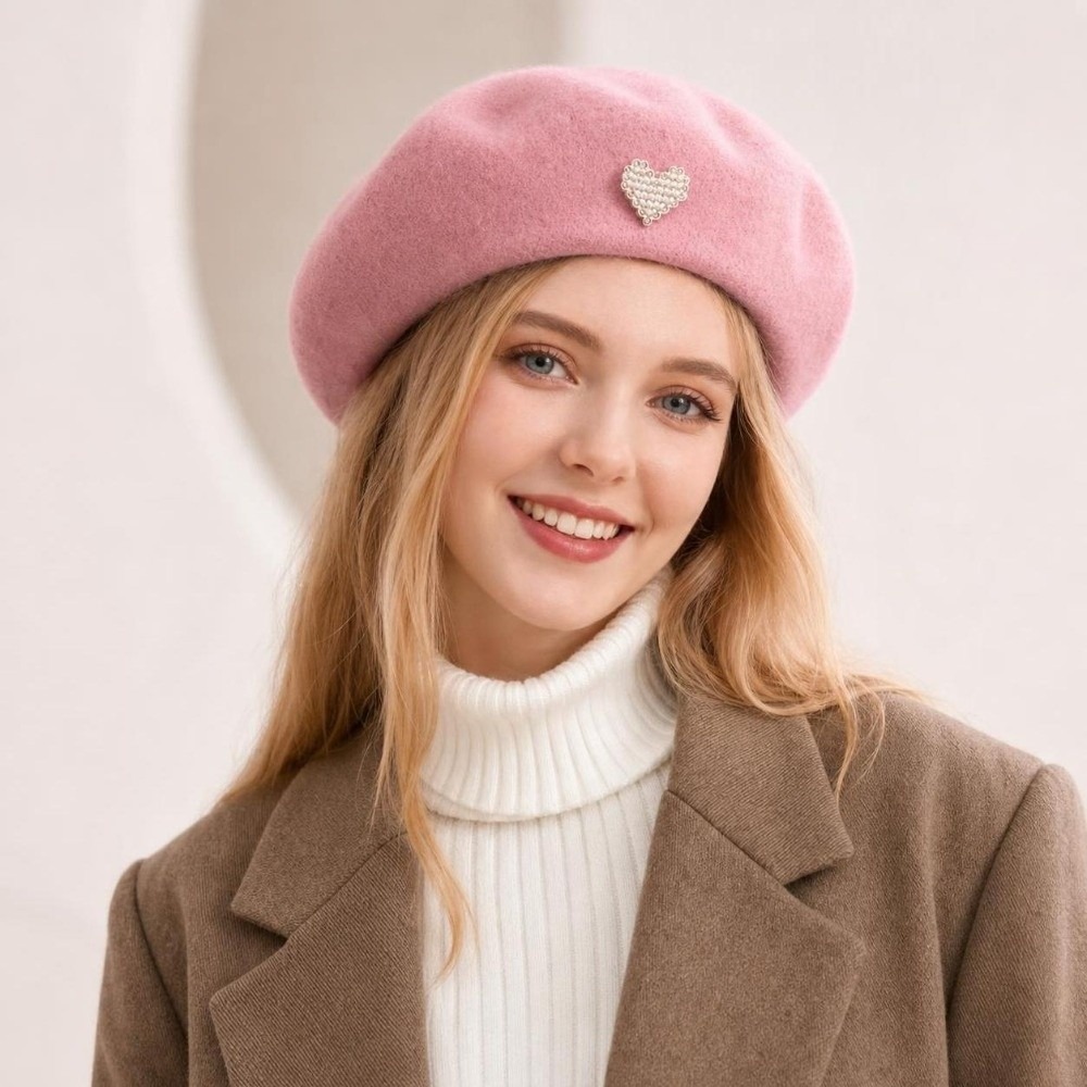 Fashion Warm Winter Wool Beret - Beret French Wool ulasan dan harga