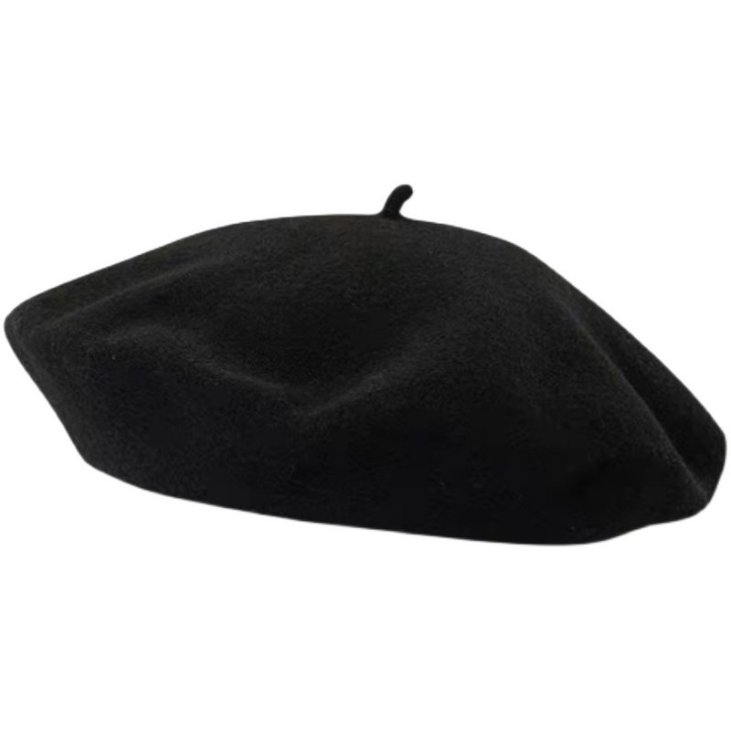 Women Classic Wool Beret Hat S - Beret French Wool ulasan dan harga