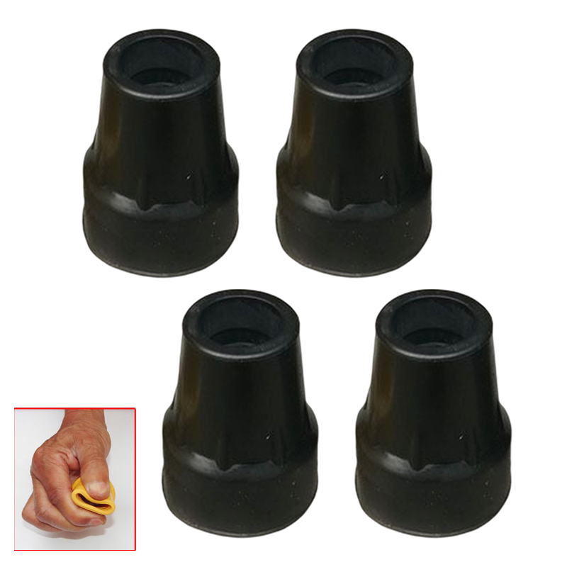 4 PCS 22mm Trekking Pole Rubbe - Running Cap Lightweight ulasan dan harga